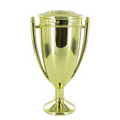 Gold Metal Cup w/Lid (5 1/4")